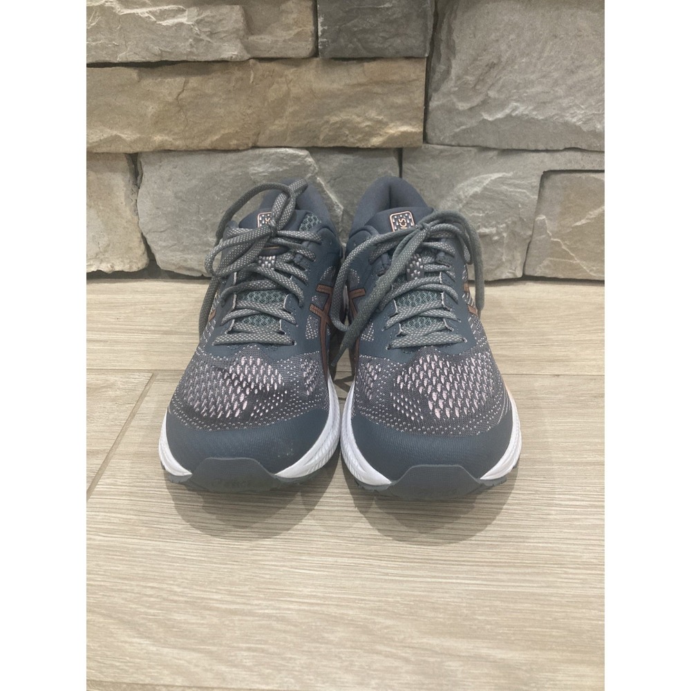 Asics Gel-Kayano 26 Size 11 Metropolis Gray Womens Running Shoes 1012A457 - Picture 8 of 9